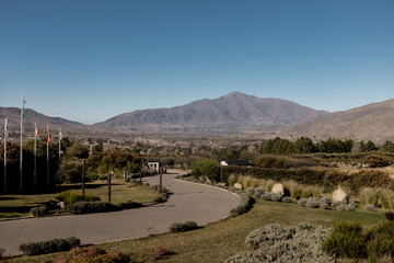 landscape with sky and clouds
