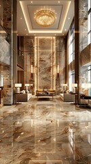Luxury Hotel Lobby Interior Design
