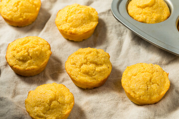 Homemade Sweet Corn Bread Muffins