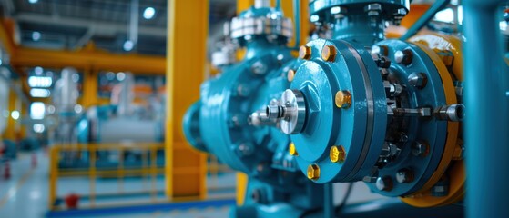 Obraz premium Advanced Machinery for Oil Extraction Operations