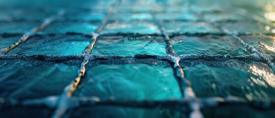 Underwater Maintenance of Salt Mesh Grids