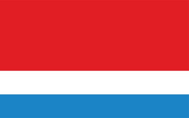 Obraz premium POL powiat slubicki flag.