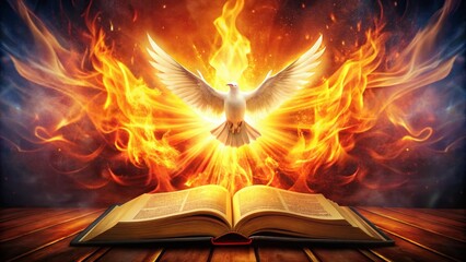 The Holy Spirit as Fire in the Bible: Symbolism, Significance, and Spiritual Empowerment through Divine Flames