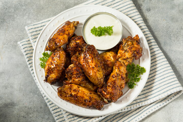 Homemade Hot Honey Chili Crispy Chicken Wings
