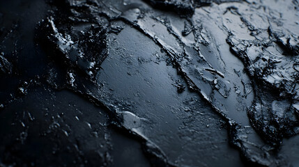 Obraz premium Abstract Black 3D Texture Background