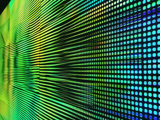 Obraz premium Led Screen Texture