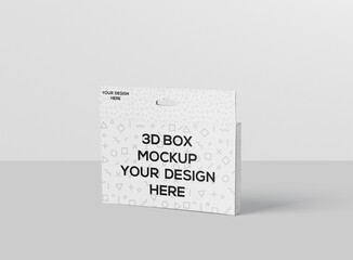 Wide Rectangle with Hanger Packaging Box Vol. 2