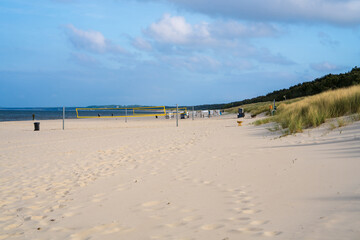 Coastline on Baltic Sea. Quiet vacation. Place for reflection and hiking.