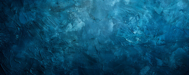 Blue background, dark blue texture, blue grunge wall texture 