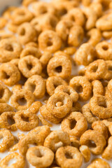 Naklejka premium Homemade Pumpkin Spice Cereal