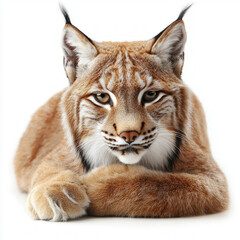 Obraz premium Lynx Isolated