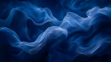 Fototapeta premium Abstract Blue Wave Background