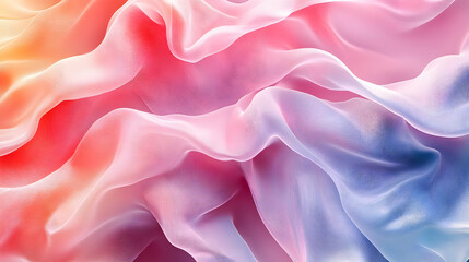 Obraz premium Abstract Background with Pink and Blue Wavy Lines