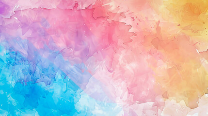 Colorful Watercolor Background - Creative Artistic Illustration