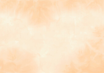 Pastel soft light orange or yellow wallpapers. Abstract orange background. Faded tones pale yellow abstract watercolor sunshine texture. Parchment paper vintage grunge sunburst flare watercolour