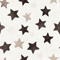 Obraz premium Star pattern design, white background.