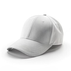 Fototapeta premium white baseball cap