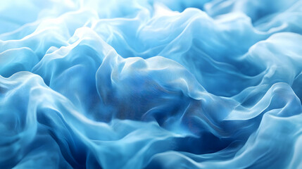 Obraz premium Abstract Blue Fabric Background