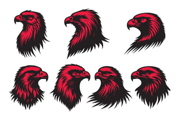 Hawks in Flight Stunning Vector Art Set
Predatory Elegance  A Hawk Illustration Collection