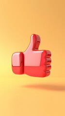 Social media notification icon in a colorful design ai generated art