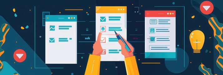 Creating interactive polls and surveys enhances user engagement on social media, enabling instant feedback and insights. Generative AI