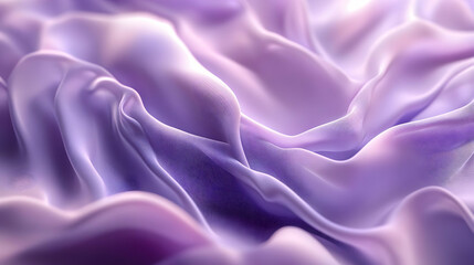 Obraz premium Abstract Purple Fabric Background - Smooth, Flowing, Wavy
