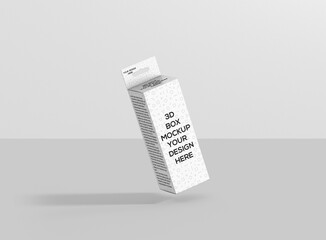 Small Rectangle with Hanger Packaging Box