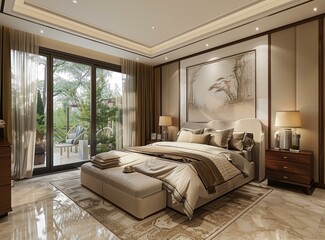 Modern Elegant Bedroom Interior Design