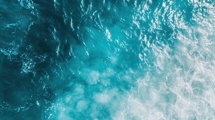 Fototapeta premium Clear blue aquatic background