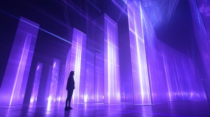 Mesmerizing Light Show: Synchronized Music and Spectacular Illuminations