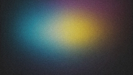 Vibrant Gradient Background with Grainy Noise Texture. Smooth Fluid Shapes and Futuristic Design for Posters, Featuring Colorful Gradient and Grainy Effects.