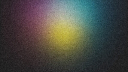 Vibrant Gradient Background with Grainy Noise Texture. Smooth Fluid Shapes and Futuristic Design for Posters, Featuring Colorful Gradient and Grainy Effects.