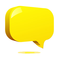 Naklejka premium speech bubble