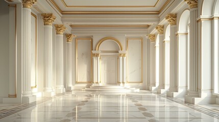 Grand Majestic Palace Hall Interior Design