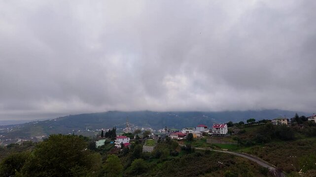 trabzon akcaabat yaylalar time lapse. Trabzon is a city located in the Black Sea region of Turkey.