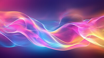 Naklejka premium Vibrant gaming background with colorful abstract patterns and dynamic motion effects, ideal for rhythm or music games