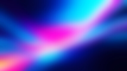 Naklejka premium A gradient background featuring a smooth transition from dark blue to bright blue, with a diagonal streak of pink and purple hues