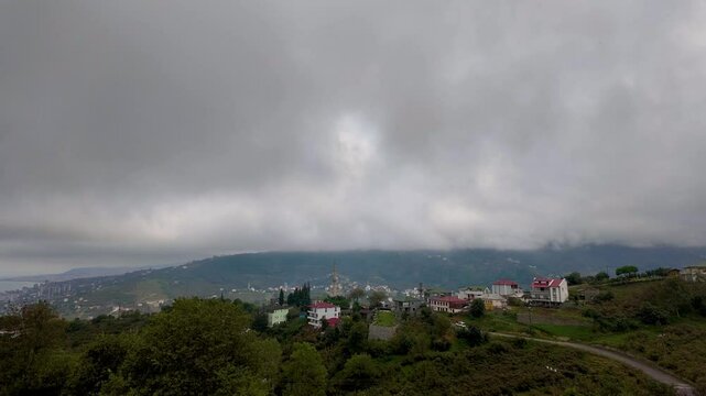 trabzon akcaabat yaylalar time lapse. Trabzon is a city located in the Black Sea region of Turkey.