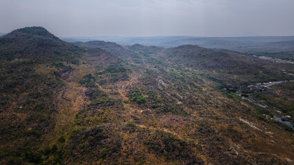 Caminhada Trekking Travessia Natureza Rio Preto Chapada dos Veadeiros Cerrado Paisagem Rios Seca Goi&aacute;s Centro-Oeste Brasil Ecoturismo Reserva Natural Aventura Trilha Savana Conserva&ccedil;&atilde;o Flora Turismo