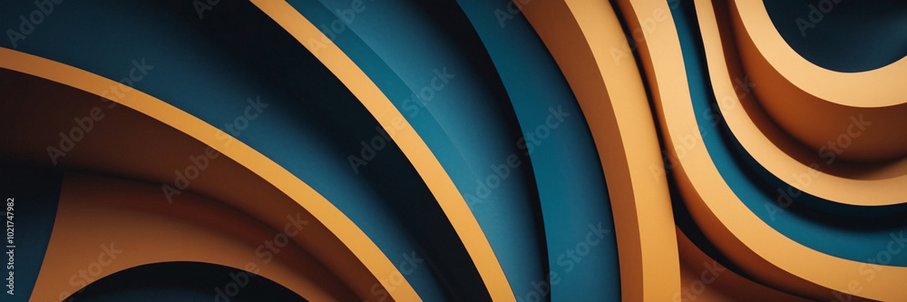 Canvas Prints abstract curves and shapes