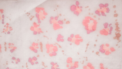 Unusual Tiger Stripes Pattern. Taupe Watercolor