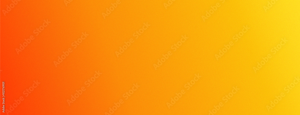 Poster grainy gradient in autumn colors. orange yellow gradient abstract vector background.