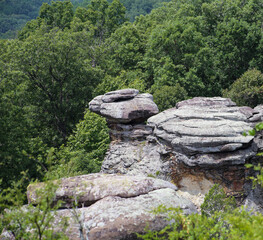 rocks in the mountains
