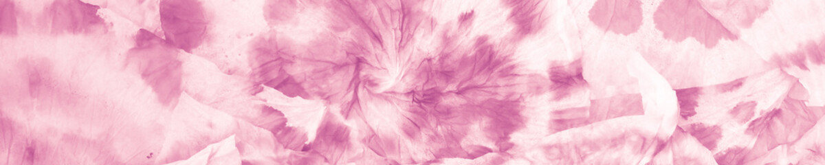 Obraz premium Rose Chic Dyed Texture. Soft Tie Dye Elements.