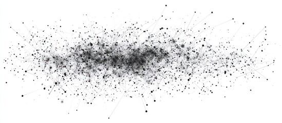 Obraz premium point battery on white background with an inscription. Energy starry sky or space,