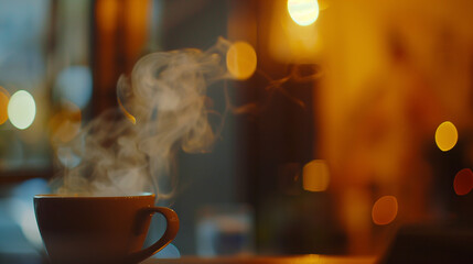 A Rustic Affair: A Warm Cup Create an Inviting Coffee Corner