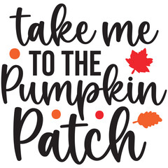 Obraz premium take me to the pumpkin patch