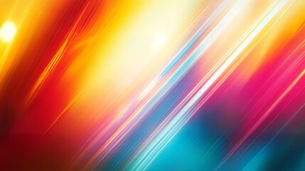 Obraz premium Vibrant abstract light with colorful, exciting shades.