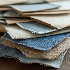 Fashion Design Inspiration: Creative Use of Repurposed Denim and Fabric Swatches