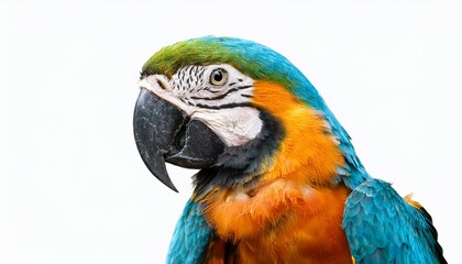 Fototapeta premium blue and yellow macaw